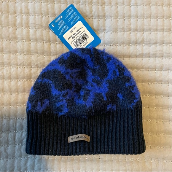 Columbia Blue and Black Women\'s Beanie